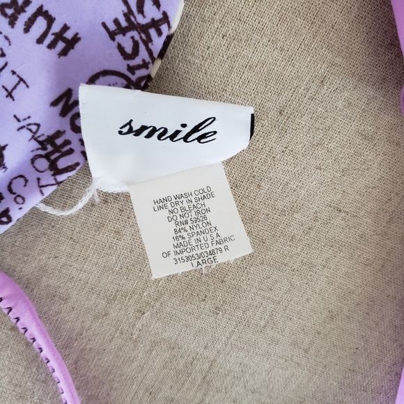 HURLEY - Purple Leopard Logo Print Bikini Lot Triangle Top Cheeky Bottom… - Picture 7 of 14